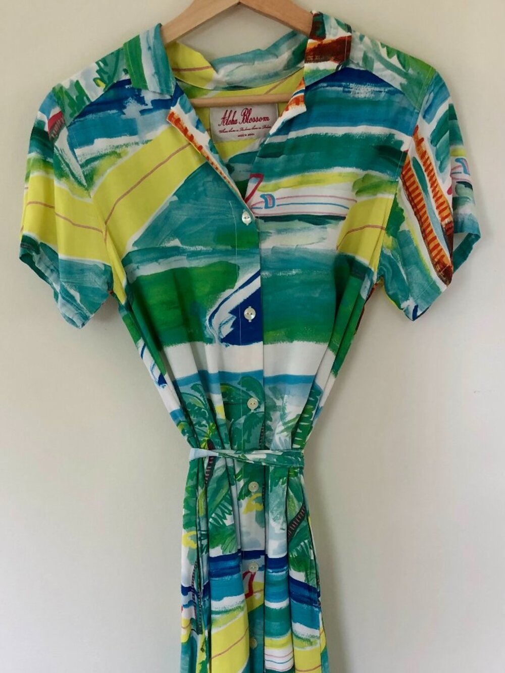 Aloha Blossom maxi dress